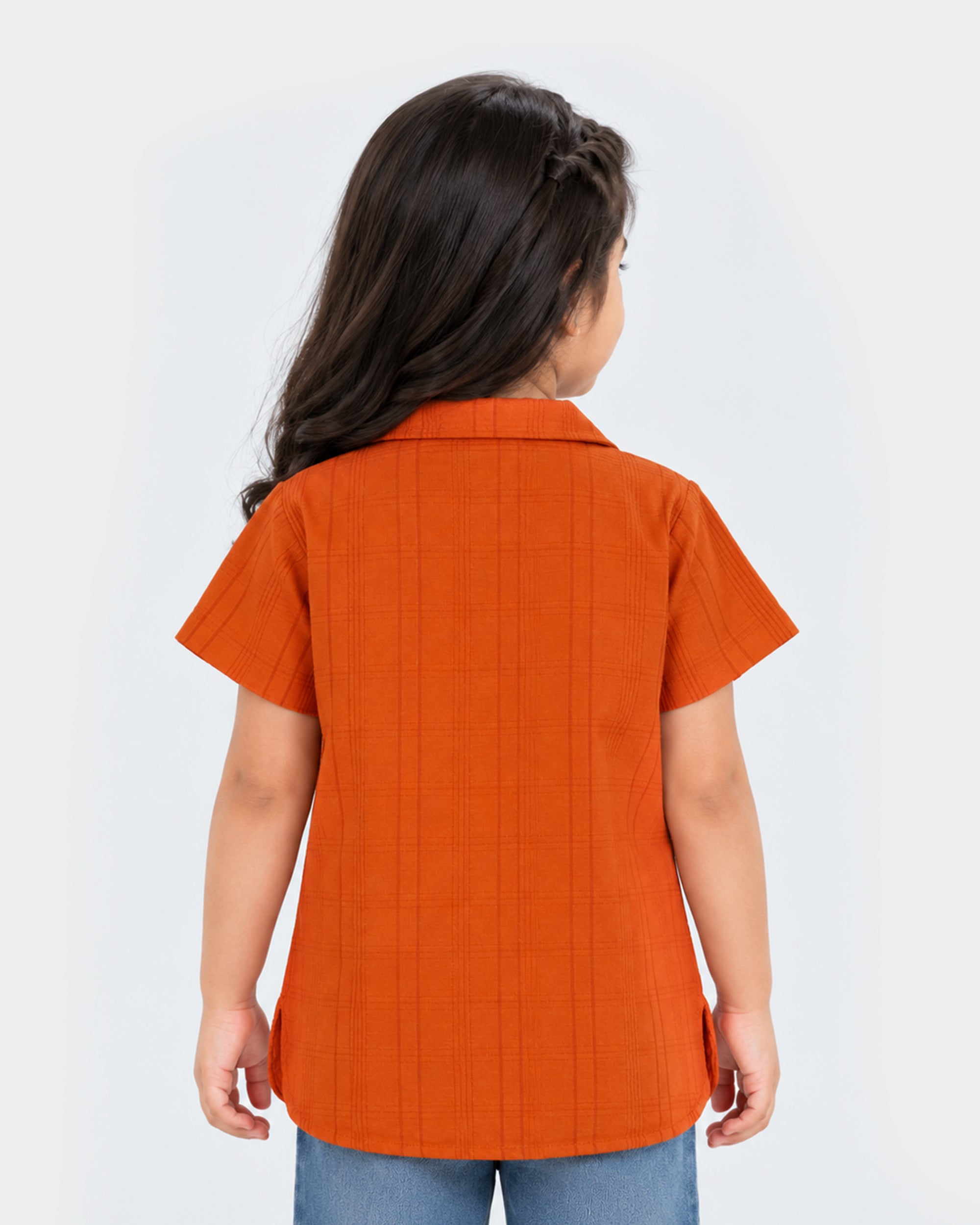 Eminent Girls Ethnic Fusion Dyed 1 Pc