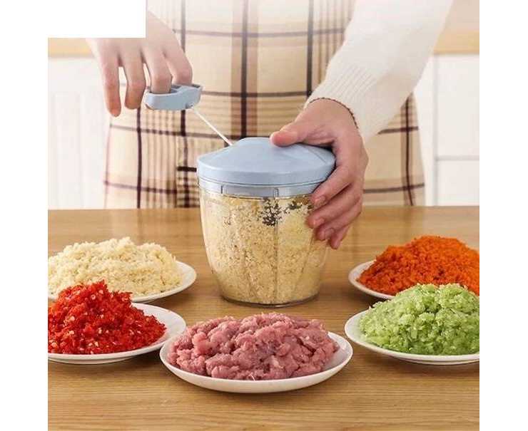 Multifunction Large Hand Pull Speedy Chopper Turbo Cutter, Knives & Cutting Board, Chase Value, Chase Value