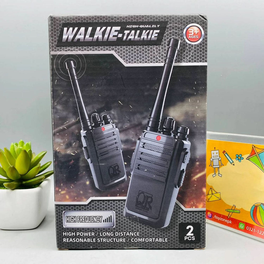 Walkie Talkie - Black, Non-Remote Control, Chase Value, Chase Value