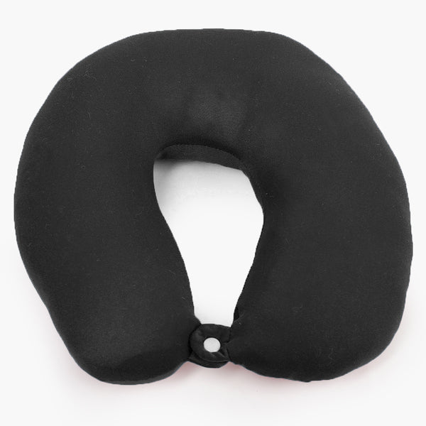 Soft Fiber Travel Neck Pillow - Black, Cusion & Pillow, Relaxsit, Chase Value