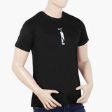 Men's Half Sleeves T-Shirt - Black, Men's T-Shirts & Polos, Chase Value, Chase Value