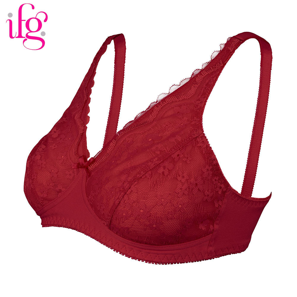 IFG Poppy Bra Blossom 005 - Maroon, Women Bras, IFG, Chase Value