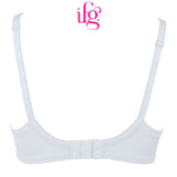IFG Poppy Bra Blossom 005 - White, Women Bras, IFG, Chase Value