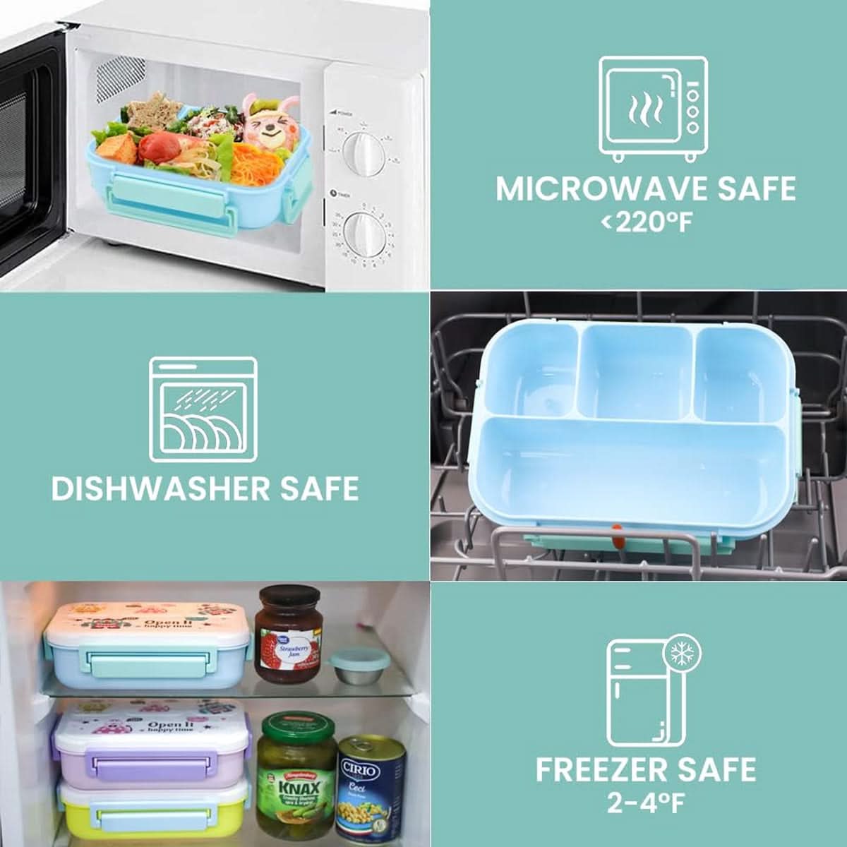 Open It Lunch Box Plastic – Easy Access, Tiffin Boxes & Bottles, Chase Value, Chase Value