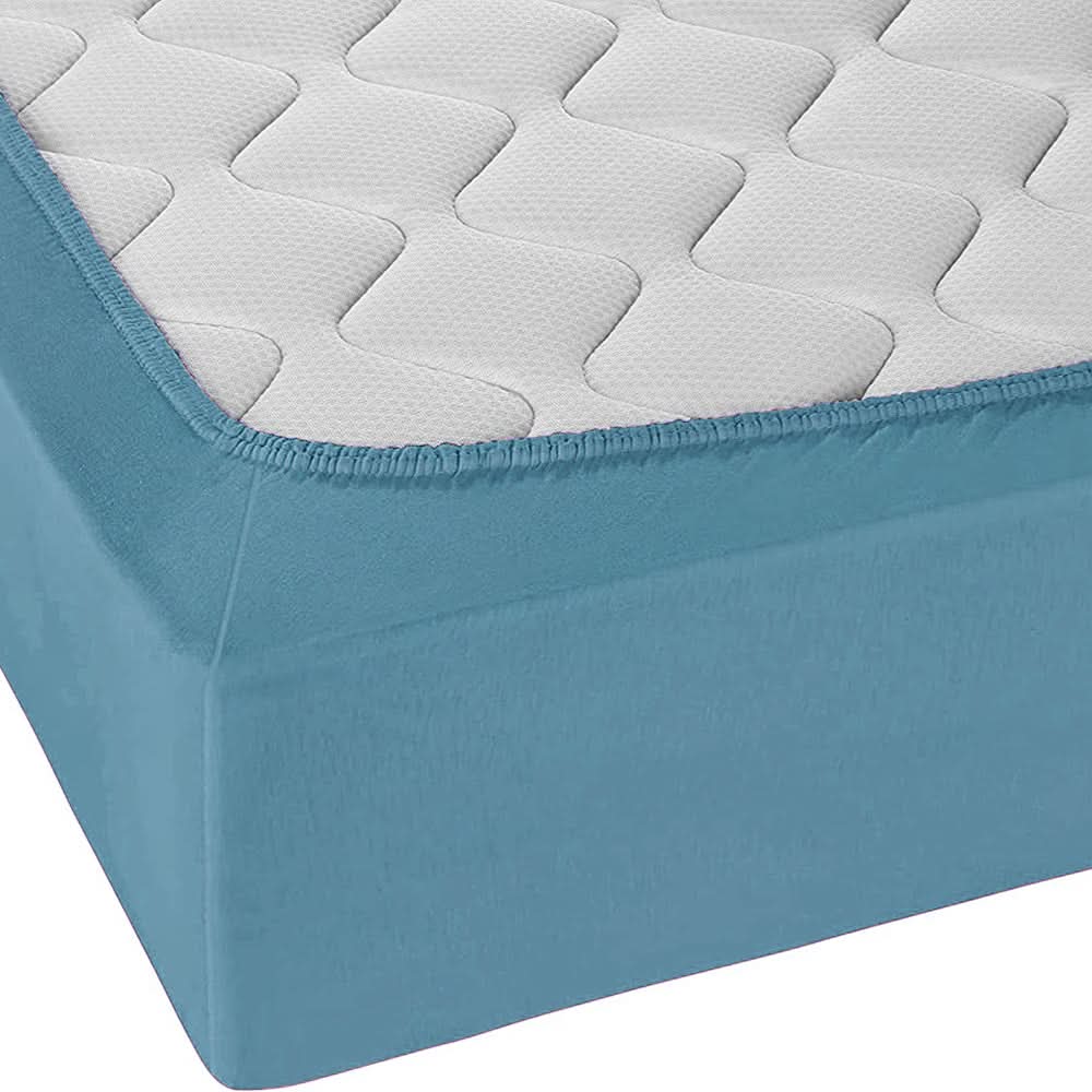 Single Bed Sheet - Blue, Single Size Bed Sheet, Chase Value, Chase Value