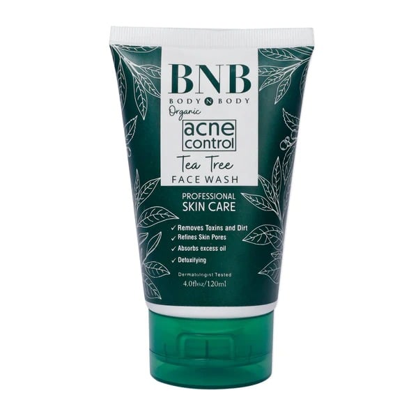 BNB Face Wash Tea Tree Acne Control 120ml, Face Washes, BNB, Chase Value