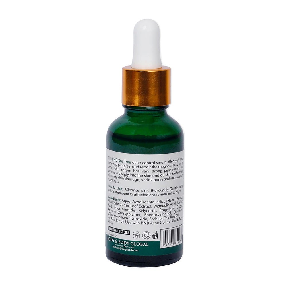 BNB Tea Tree Serum 30ml, Skin Treatments, BNB, Chase Value