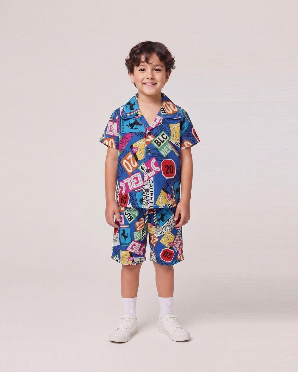 Boys Half Sleeves Suit