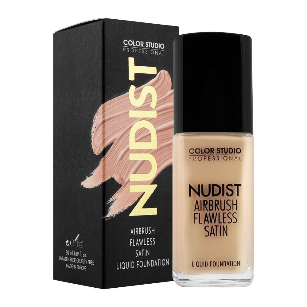 Color Studio Airbrush Flawless Satin Liquid Foundation, Brushes & Applicators, Color Studio, Chase Value