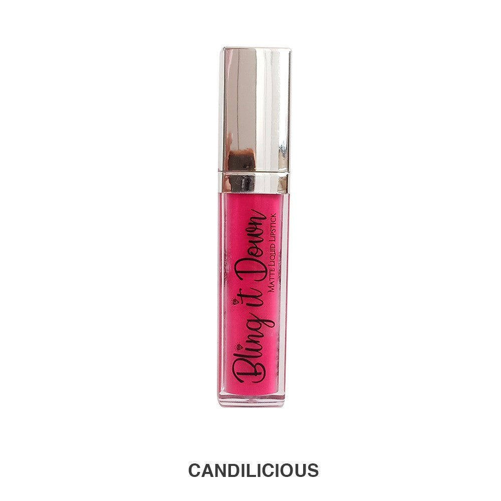 Bling It Down Matte Lipstick - Candilicious, Lipstick, Nadia Hussain, Chase Value
