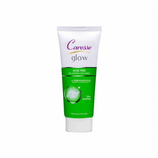 Caresse Glow Acne Free Oil Control Face Wash 100ml, Face Washes, Caresse, Chase Value