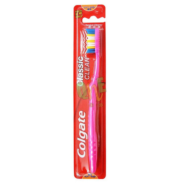 Colgate Tooth Brush Classic Clean S - Blue