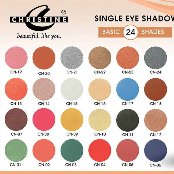 Christine Single Eye Shade - Shade CN-24, Eyeshadow, Christine, Chase Value