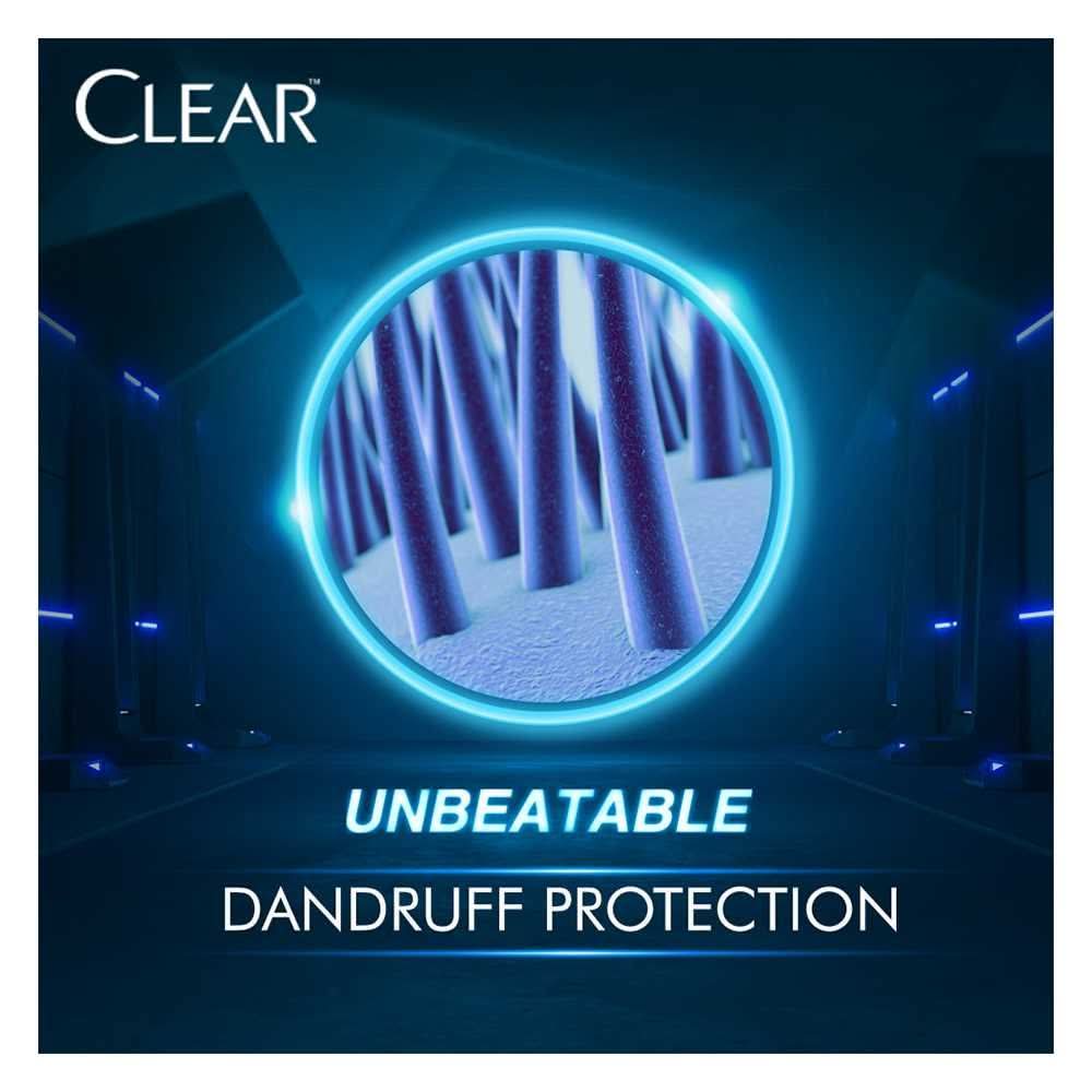 Clear Men Triple Anti-Dandruff Cool Black Shine Shampoo, 400ml, Shampoo & Conditioner, Clear, Chase Value