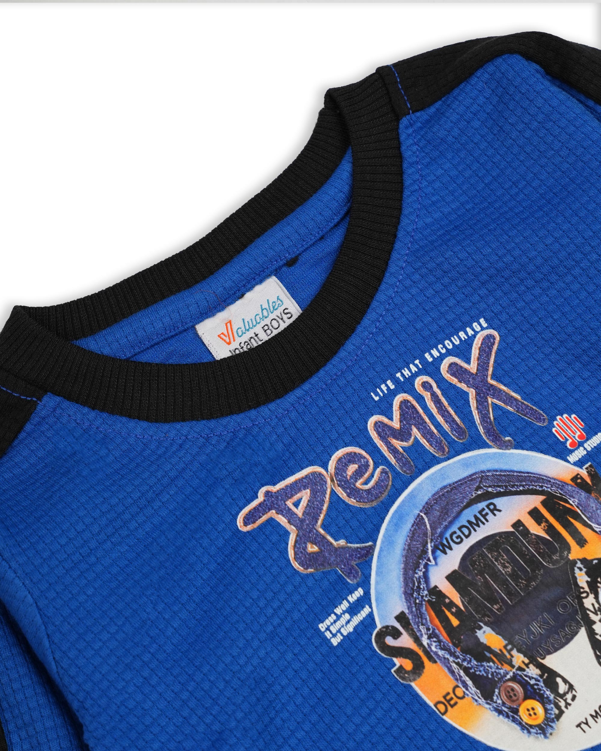 Valuables Newborn Boys Jacquard Suit