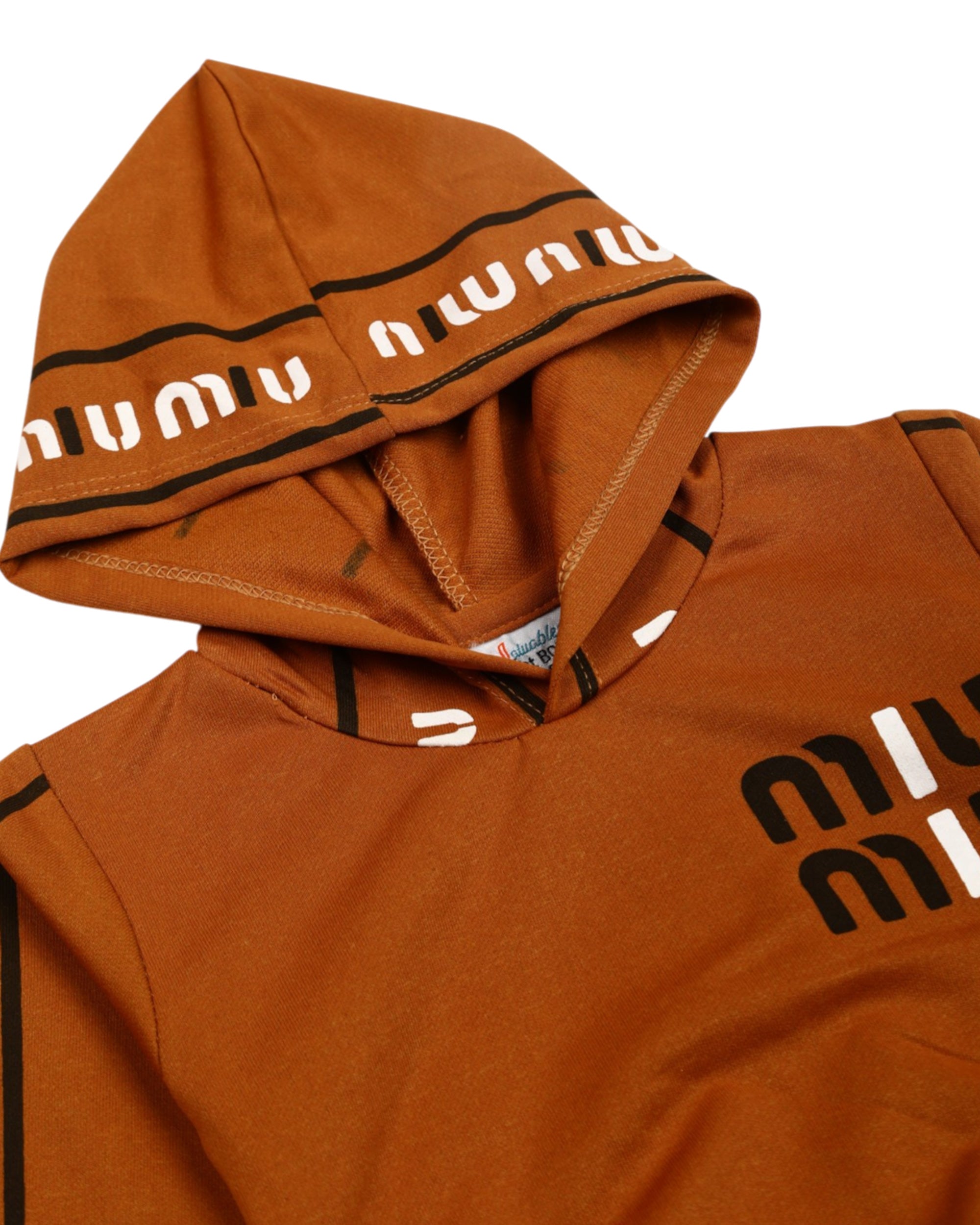 Valuables Newborn Boys Hooded Suit