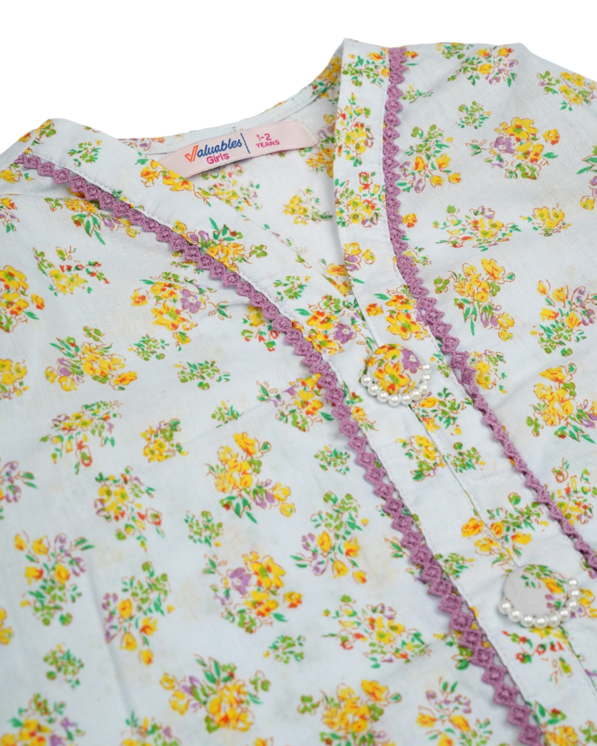 Valuables Girls Printed 1 Pc