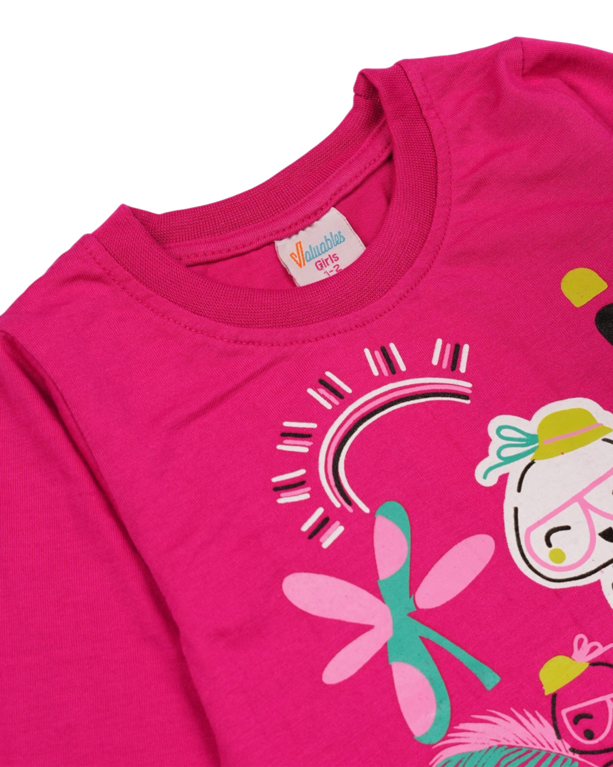 Valuables Girls Full Sleeves Suit