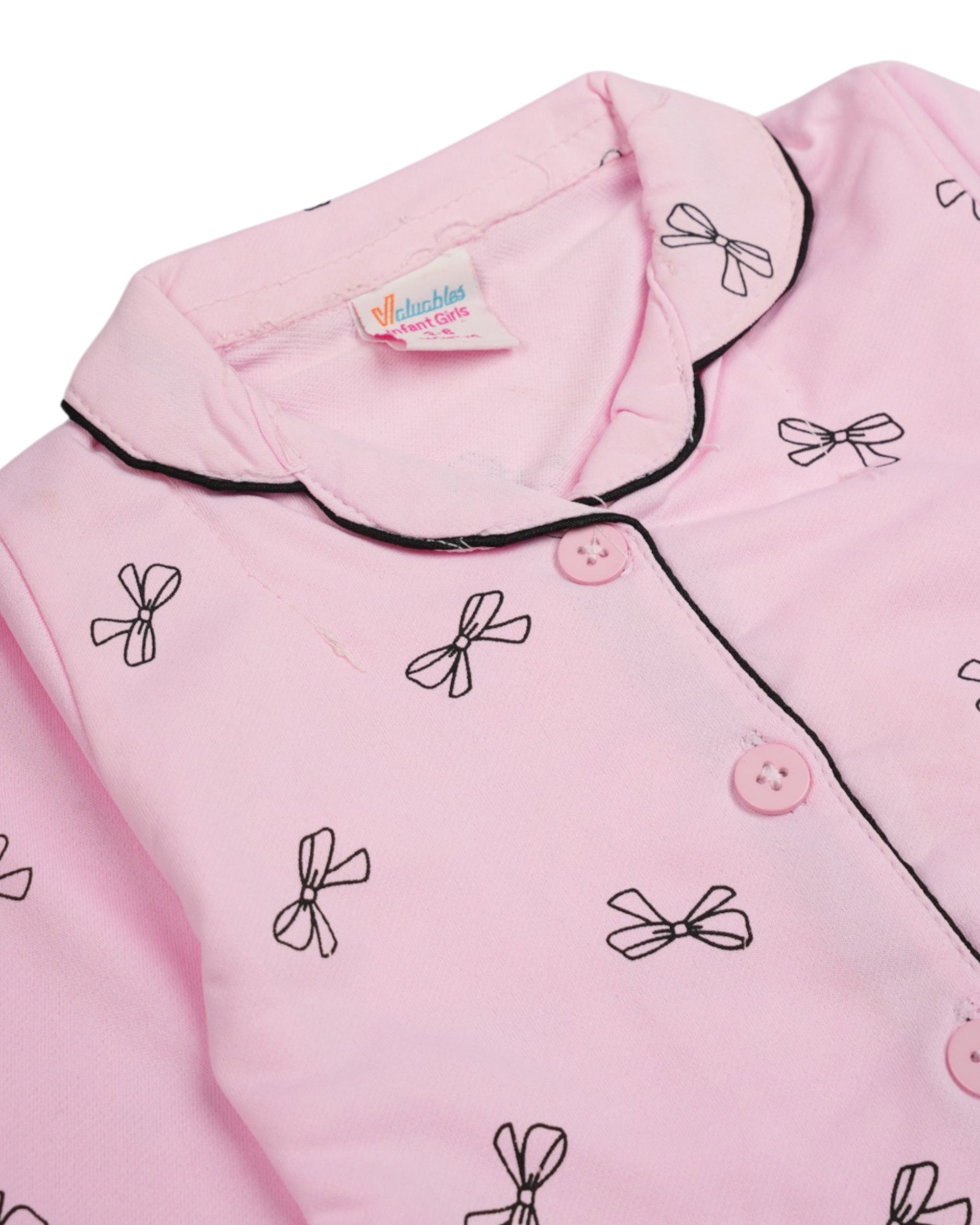 Valuables Newborn Girls Night Suit