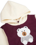 Valuables Newborn Boys Hooded Suit