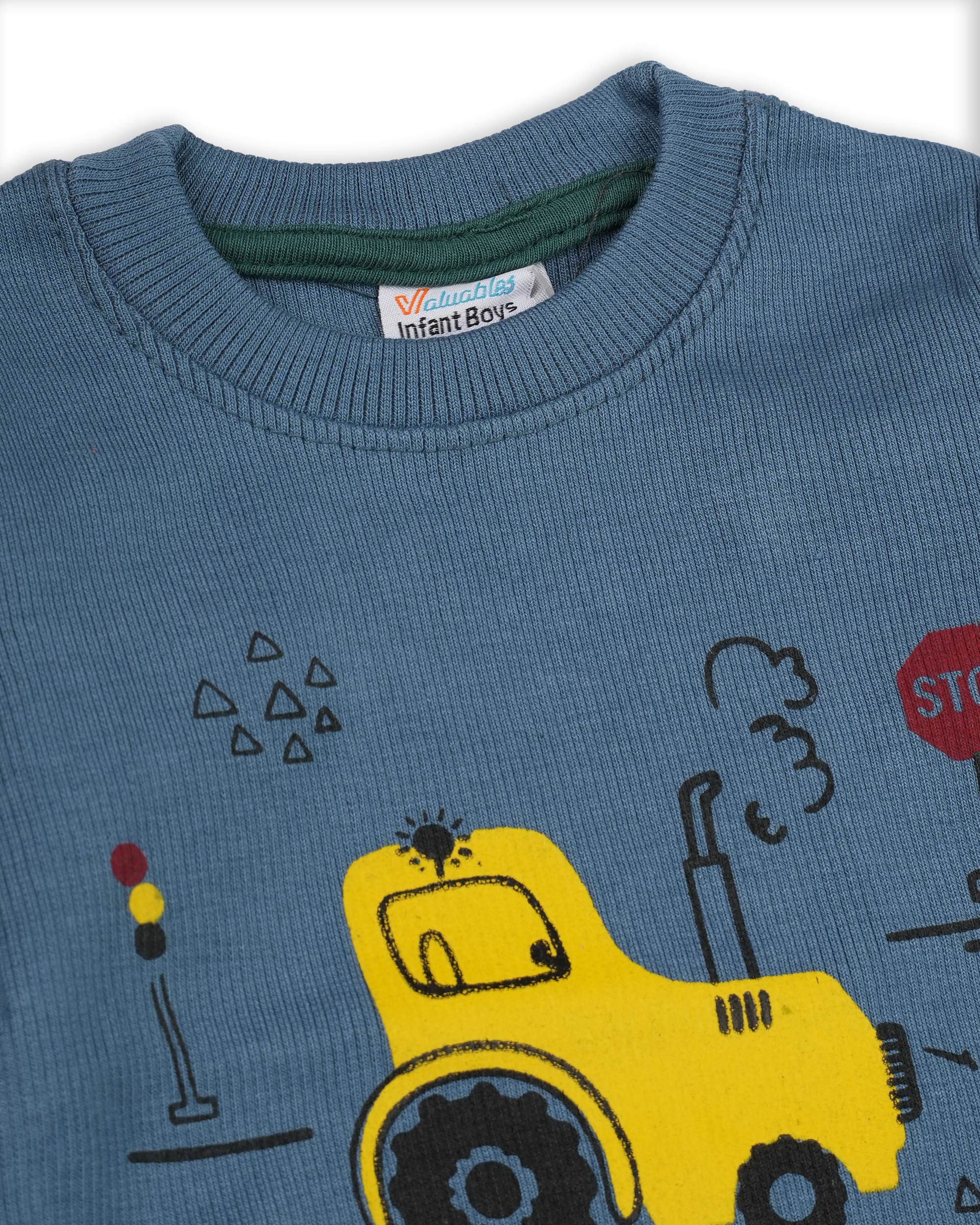 Valuables Newborn Boys Full Sleeves T-Shirt