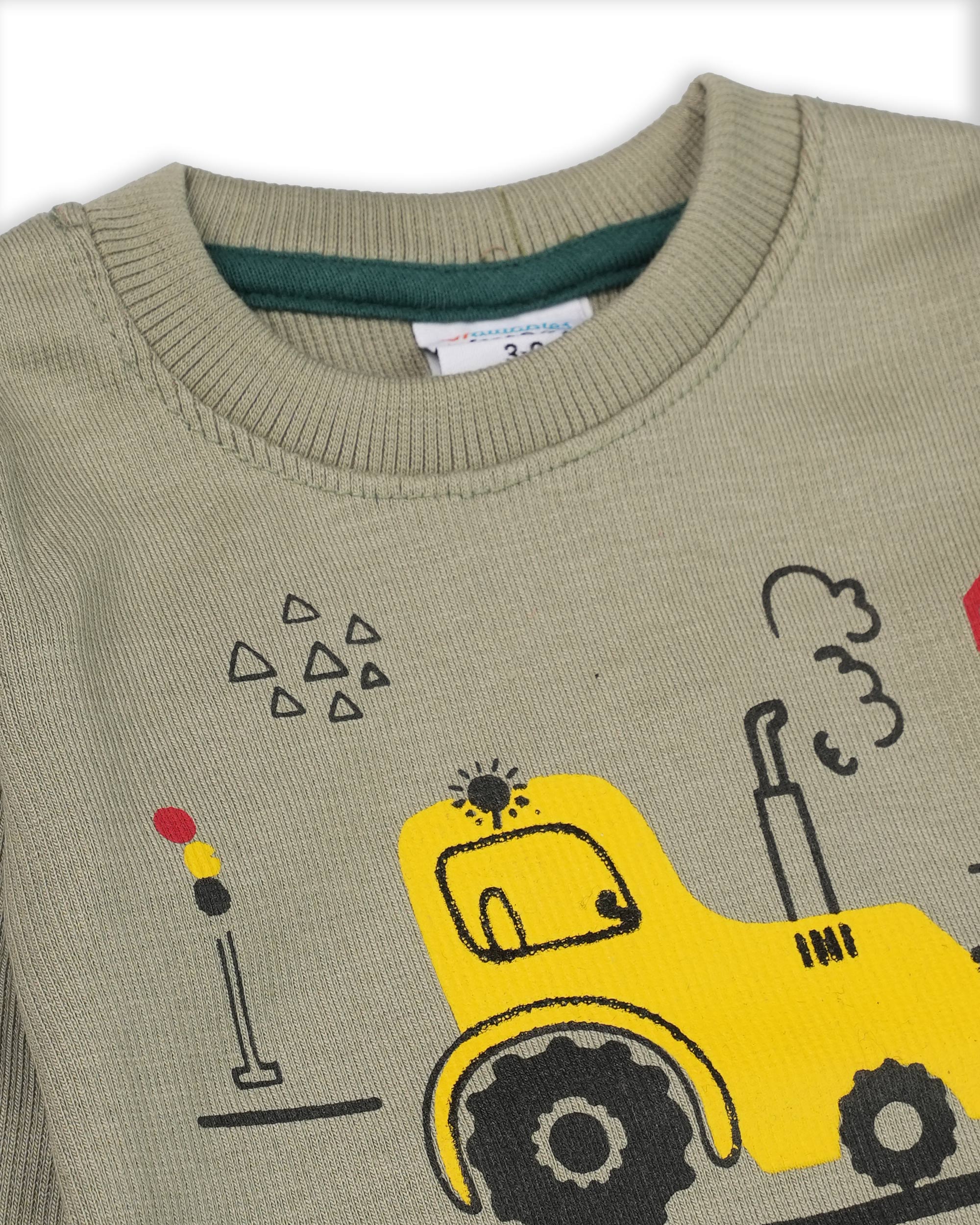 Valuables Newborn Boys Full Sleeves T-Shirt