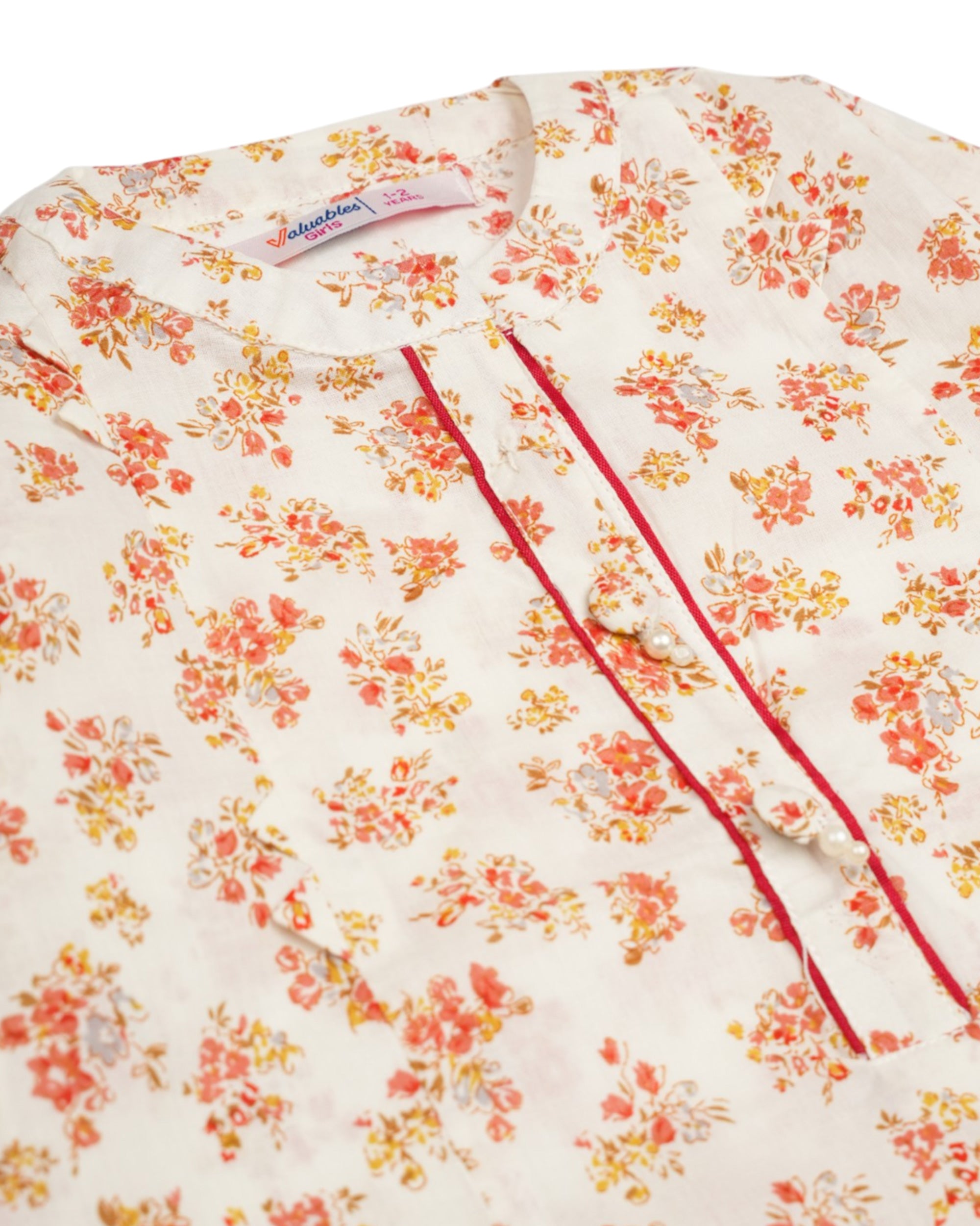 Valuables Girls Printed 1 Pc