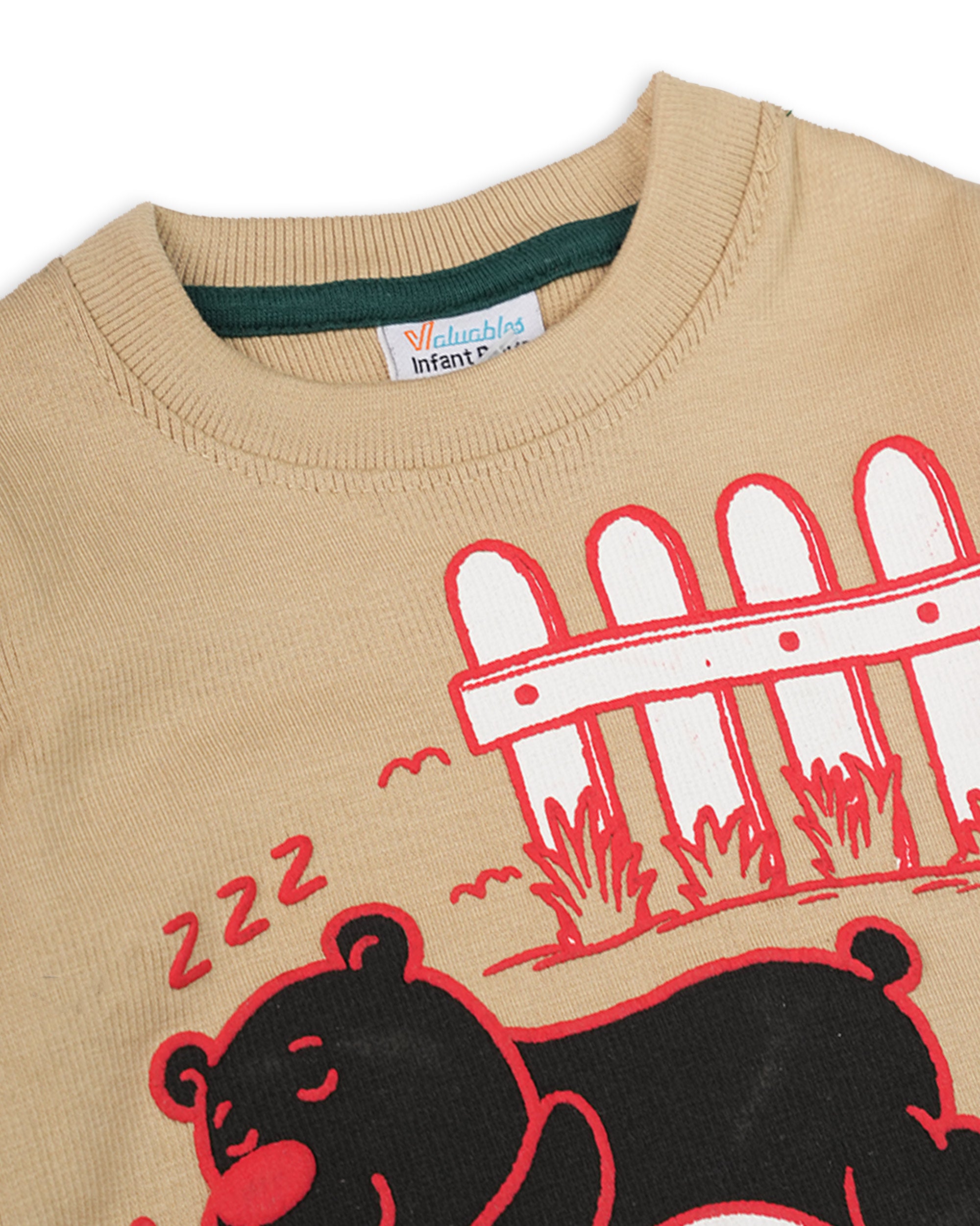 Valuables Newborn Boys Full Sleeves T-Shirt