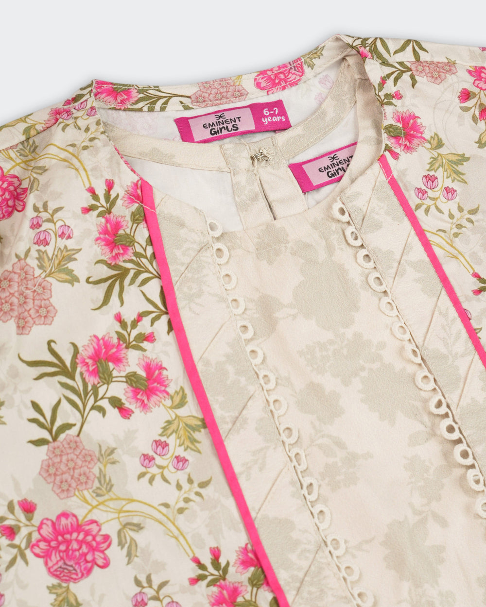 Eminent Girls Ethnic Essentials Printed 3 Pc, Girls Shalwar Kameez, Eminent, Chase Value