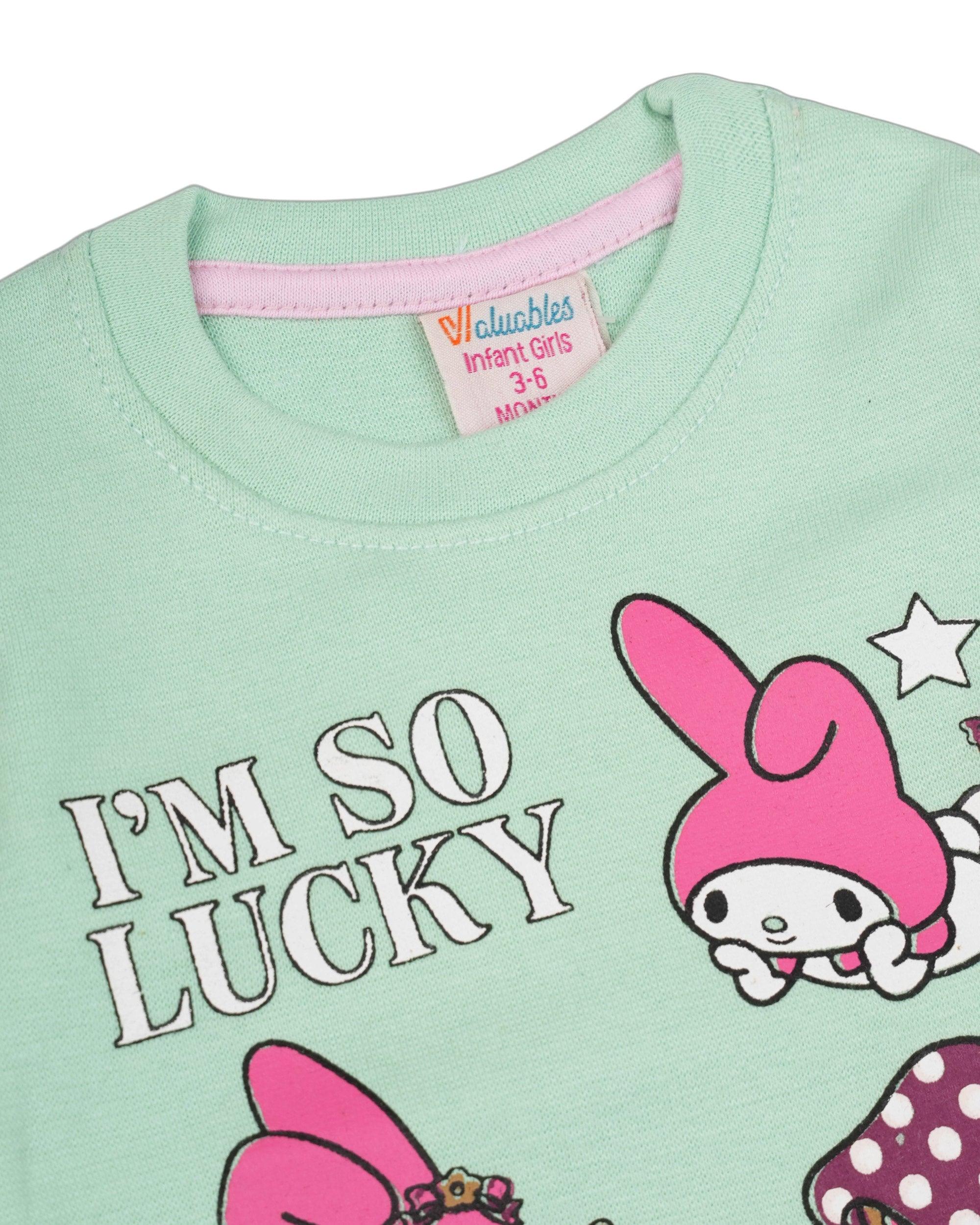 Valuables Newborn Girls Full Sleeves T-Shirt