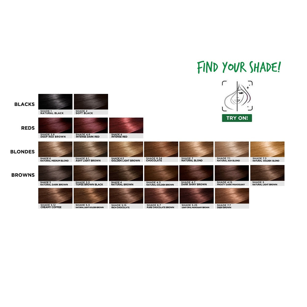 Garnier Color Naturals 16 Shades, Hair Color, Garnier, Chase Value