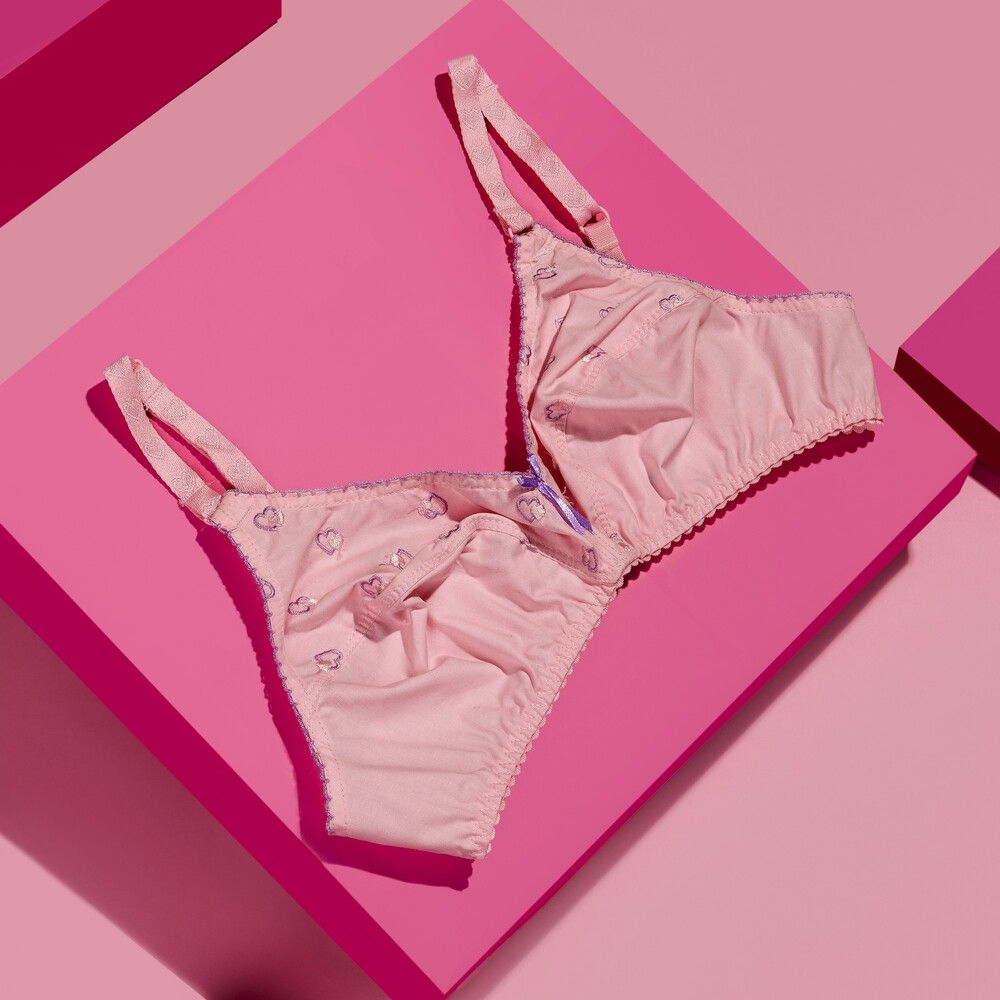 Be-Belle Bra TLP-Hearts - Orchid Pink, Women Bras, Be-Belle, Chase Value