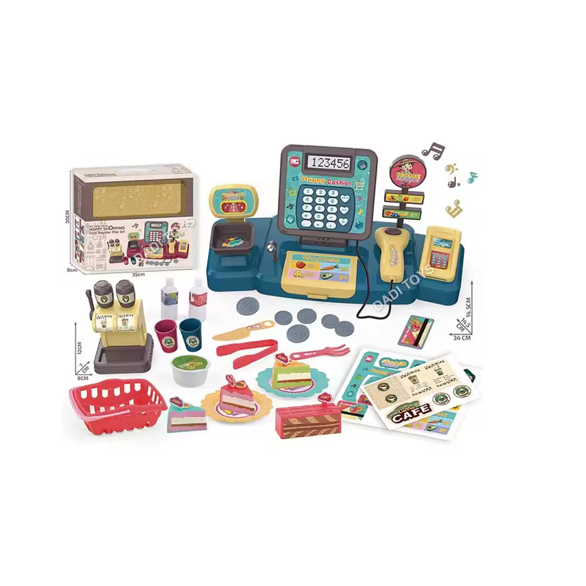 Supermarket Shopping Cake Food Cash Register