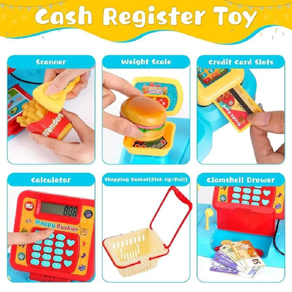Supermarket Cash Register with Calculator, Educational Toys, Chase Value, Chase Value