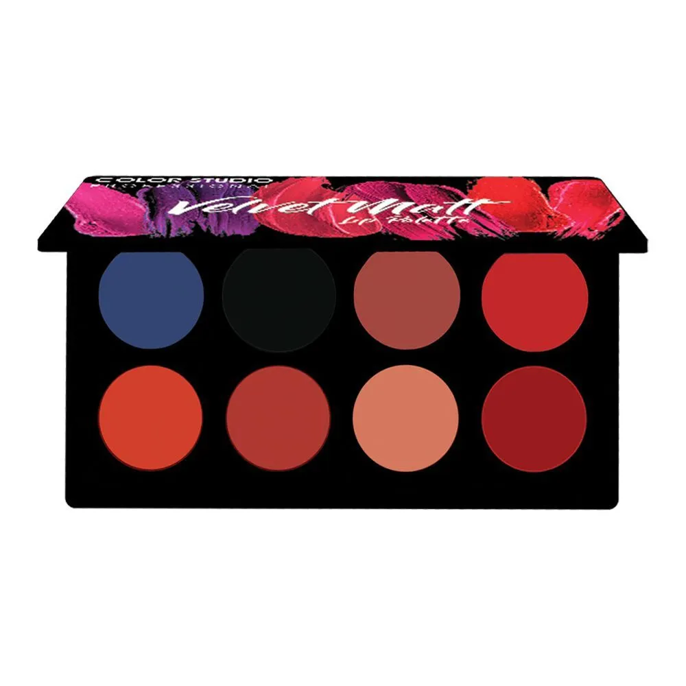 Color Studio Velvet Matt Lip Palette, Lip Pencils & Liner, Color Studio, Chase Value