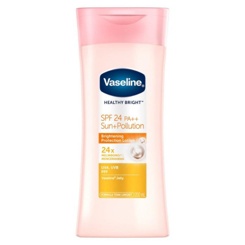 Vaseline Healthy Bright SPF 24 Sun+ Pollution Brightening Protection Lotion, 200ml