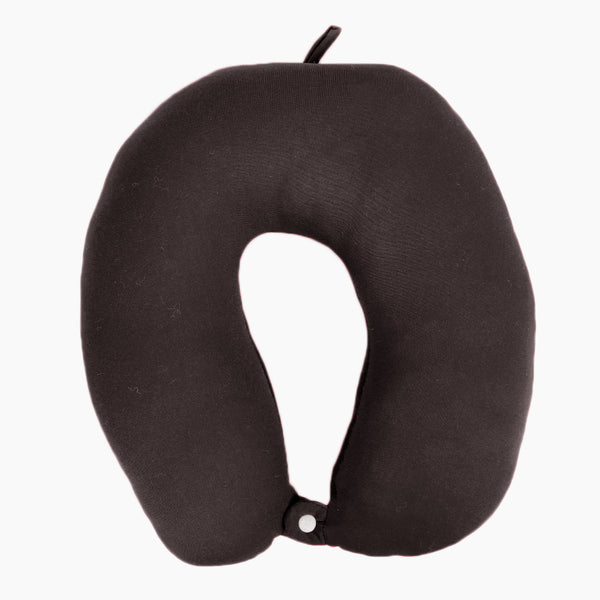 Soft Fiber Travel Neck Pillow - Dark Grey, Cusion & Pillow, Relaxsit, Chase Value
