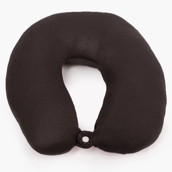 Soft Fiber Travel Neck Pillow - Dark Grey, Cusion & Pillow, Relaxsit, Chase Value