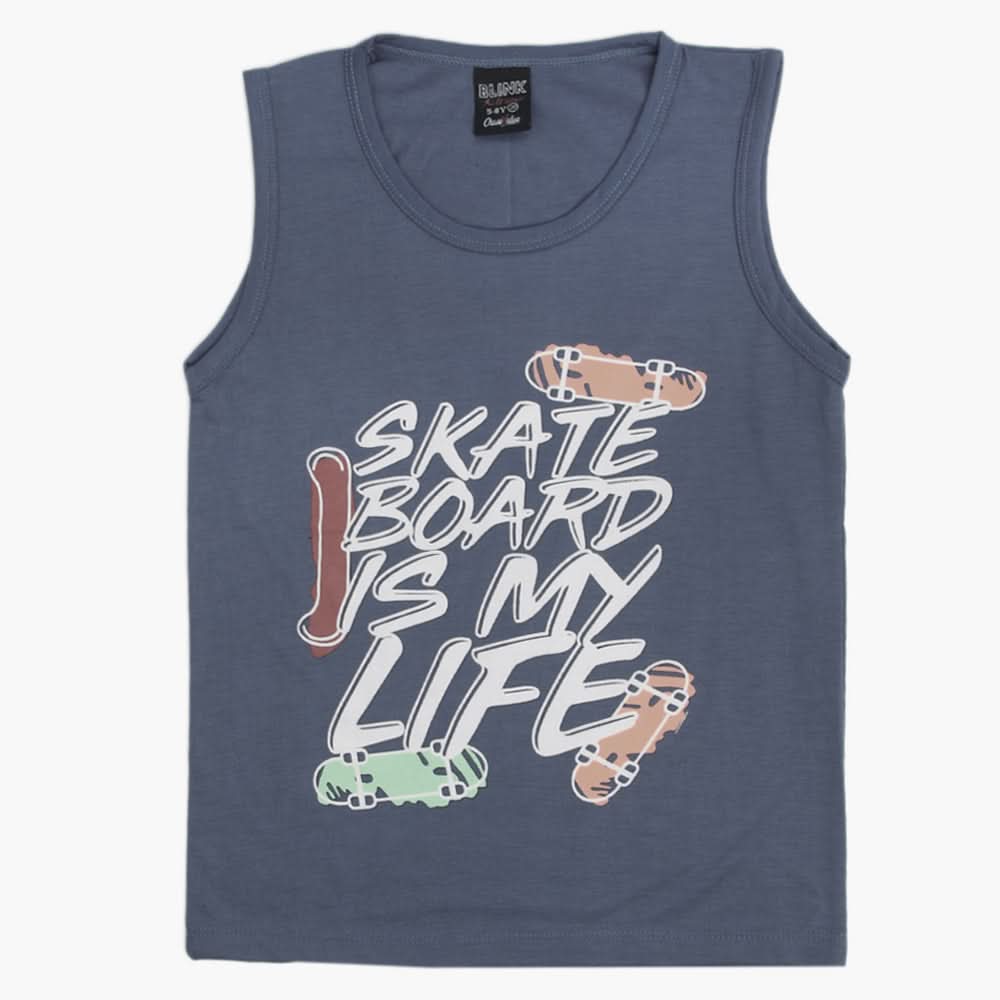 Boys Sando - Dark Grey, Boys T-Shirts, Chase Value, Chase Value