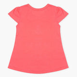 Girls Half Sleeves T-Shirt - Dark Pink, Girls T-Shirts, Chase Value, Chase Value