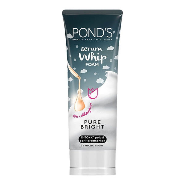 Pond's Pure Bright Serum Whip Foam, 100g, Face Washes, Pond's, Chase Value