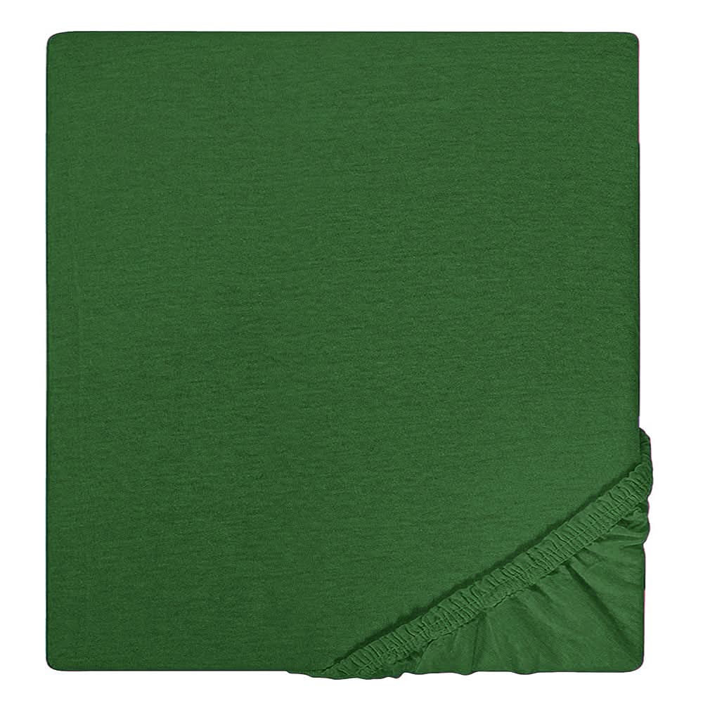 King Size Bed Mattress Cover - Dark Green, King Size Bed Sheet, Chase Value, Chase Value