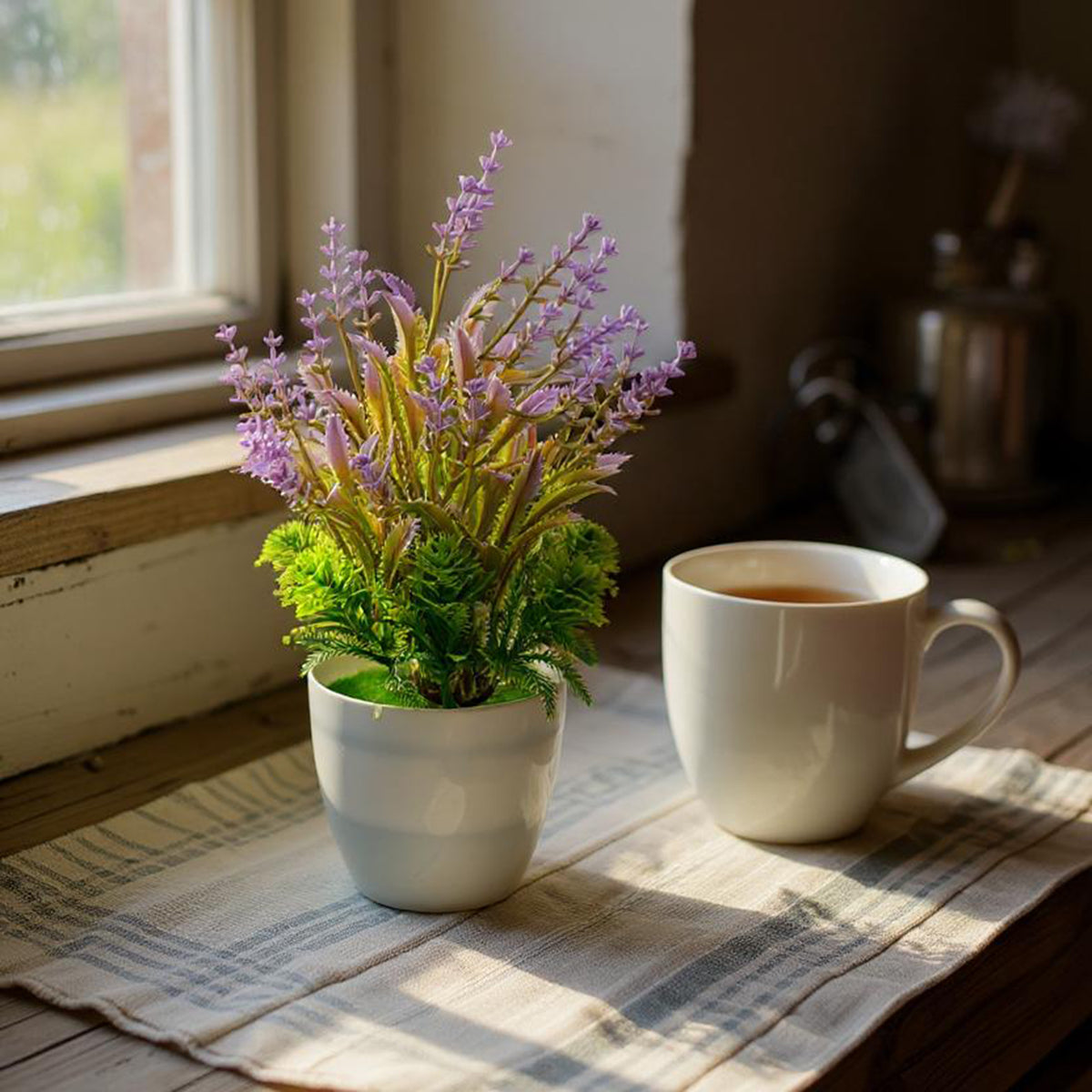 Flower Pot B2 - Purple, Decoration, Chase Value, Chase Value