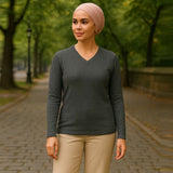 Women's Woolen Vest - Dark Grey, Women Pants & Tights, Chase Value, Chase Value