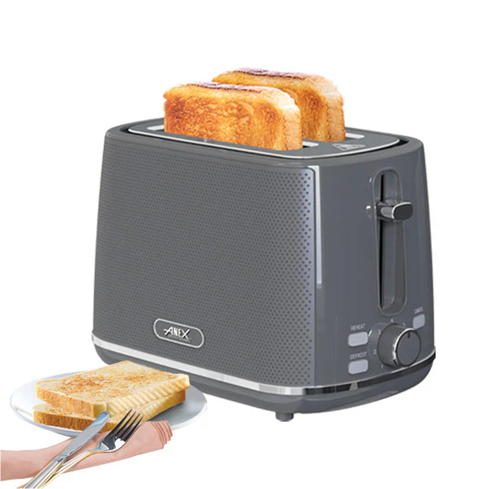 Anex Toaster 2 Slice AG-3004, Toaster & Hot Plate, Anex, Chase Value