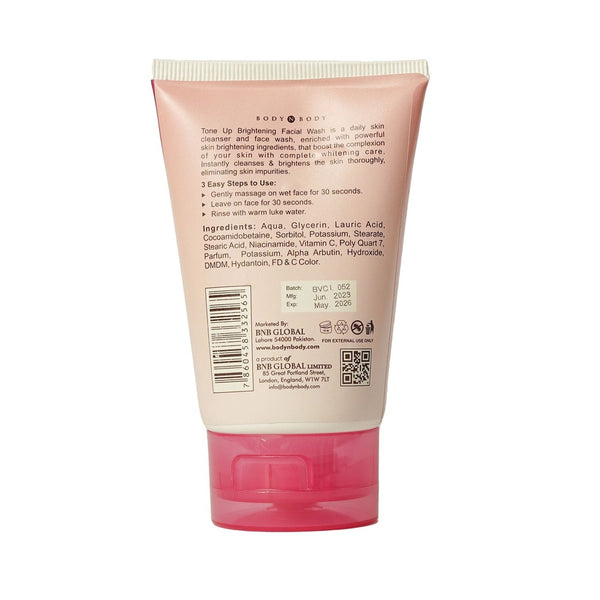 BNB Face Wash Tone Up 120ml, Face Washes, BNB, Chase Value