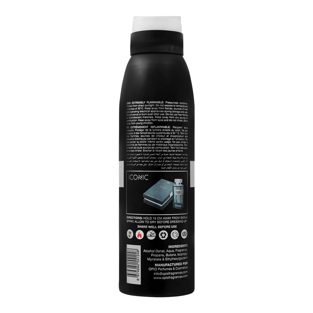 Opio Body Spray Pour Homme 200ml - Iconic, Men Body Spray & Mist, Opio, Chase Value