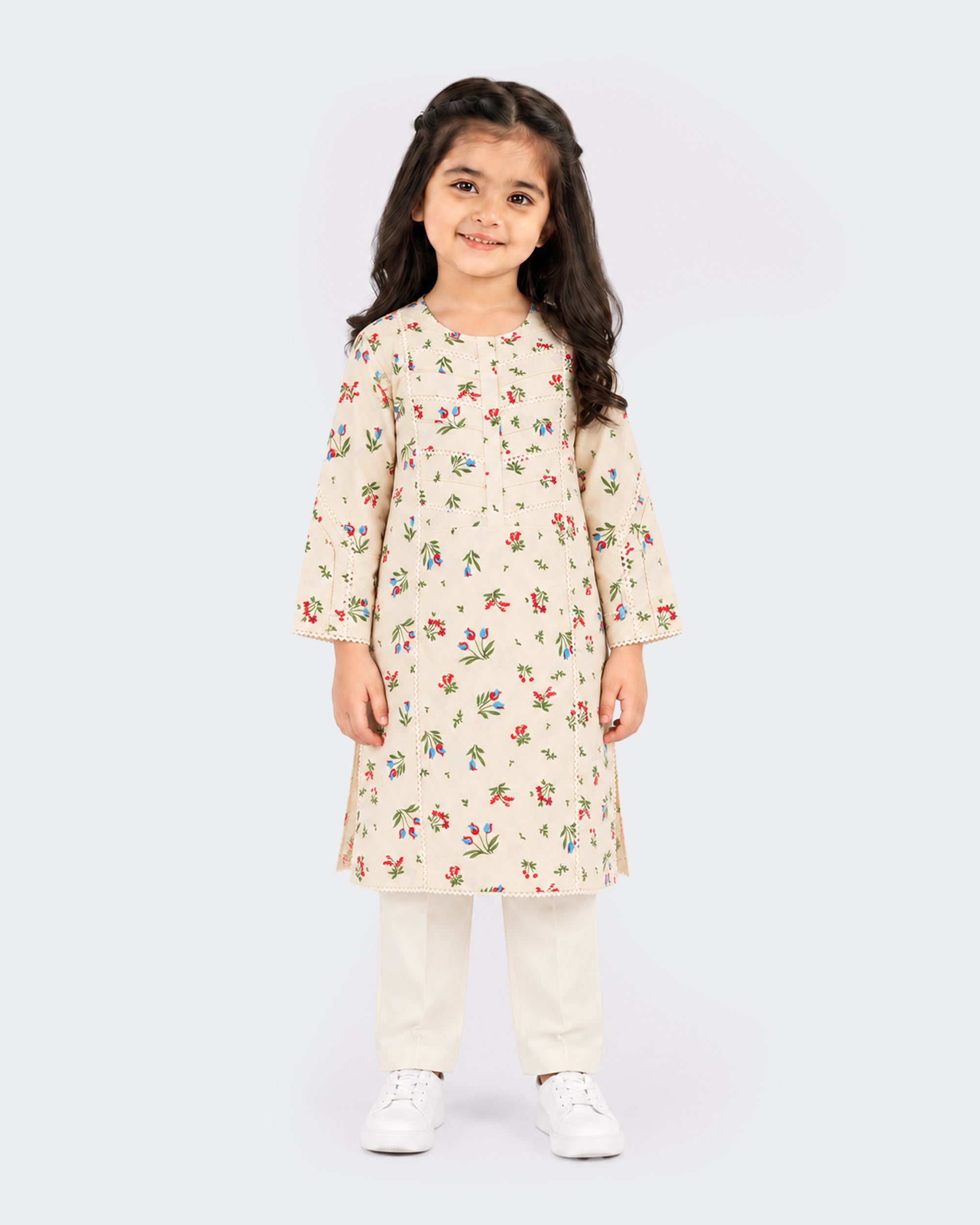 Eminent Women's Ethnic Fusion Printed 1 Pc
