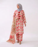 Valuables Women's Printed 3Pc Suit
