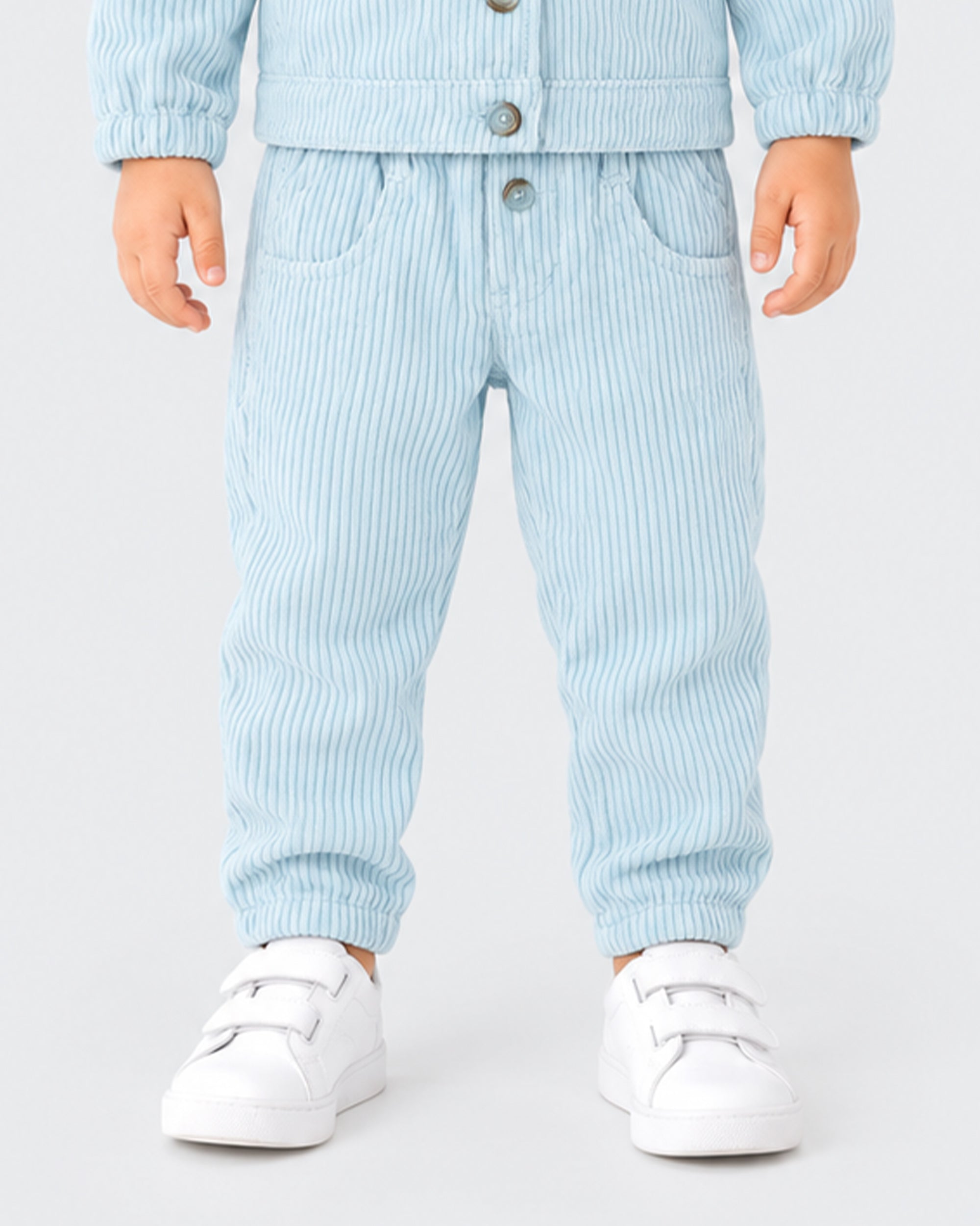Eminent Girls Straight Fit Woven Cotton Pants